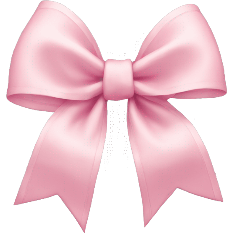 Light pink bow emoji