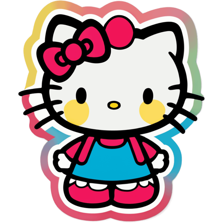 Hello kitty emoji