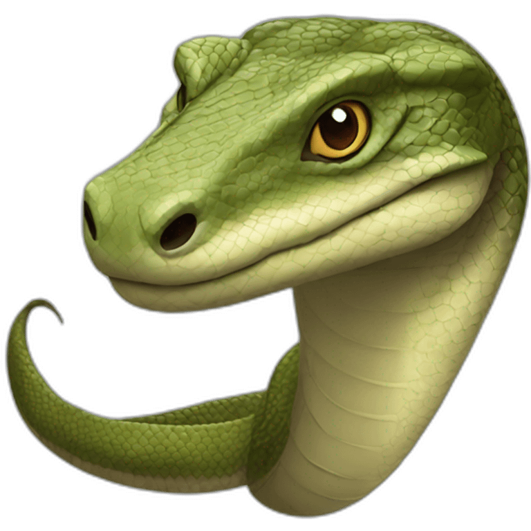 Snake Komodo Dragon emoji