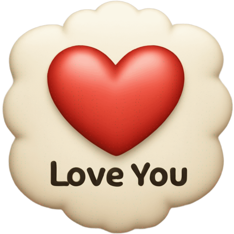 I love you  emoji