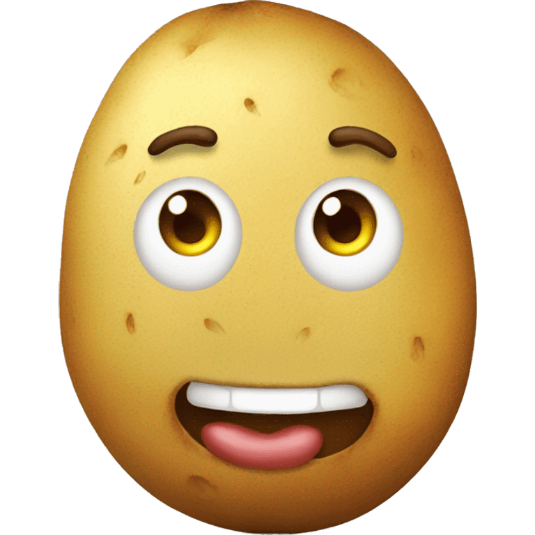 Potatos face emoji