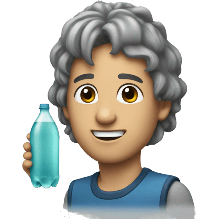 Botella de agua emoji