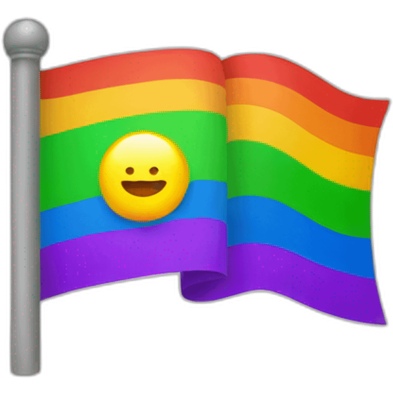 Prideflag with stars emoji