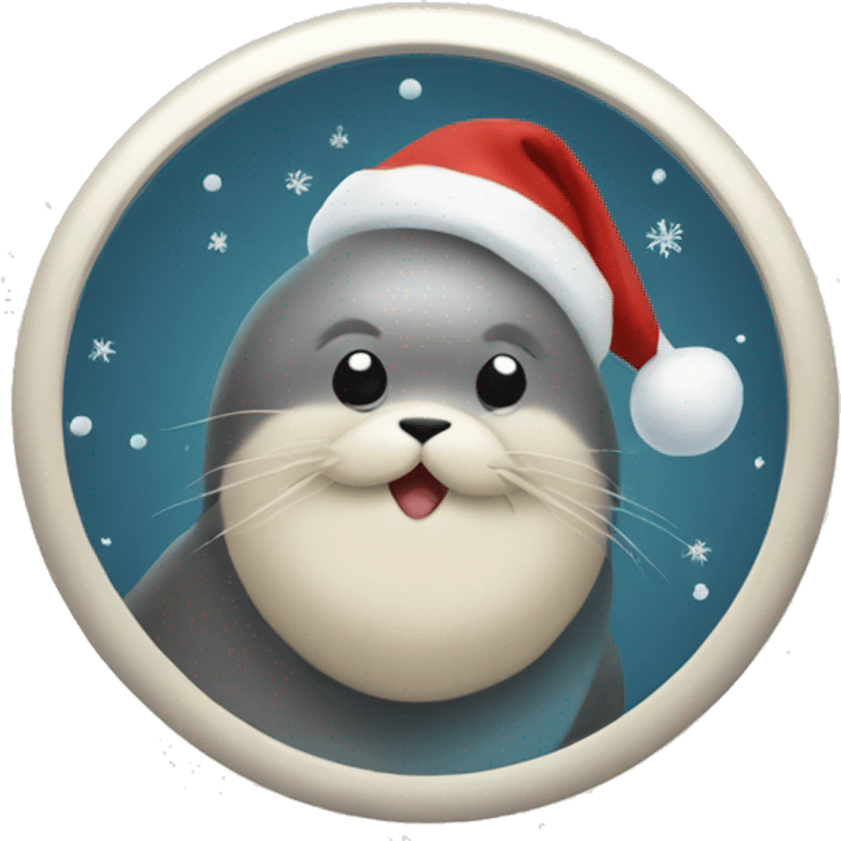 Christmas Seal emoji