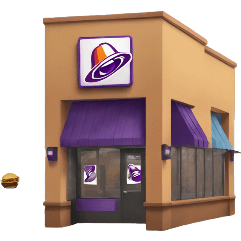 Taco Bell store emoji