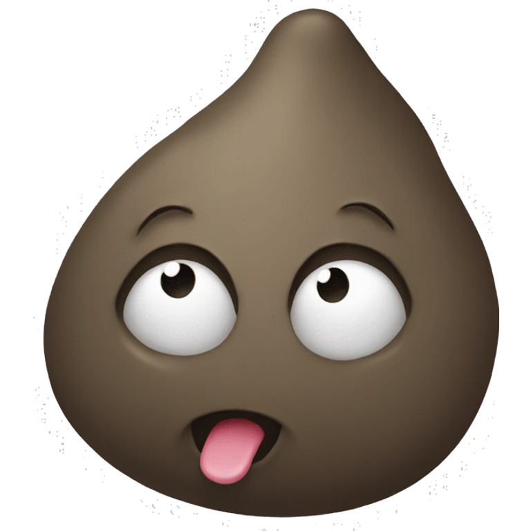 A cat poop emoji