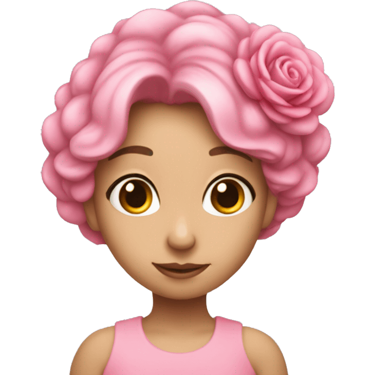 Moño rosa emoji