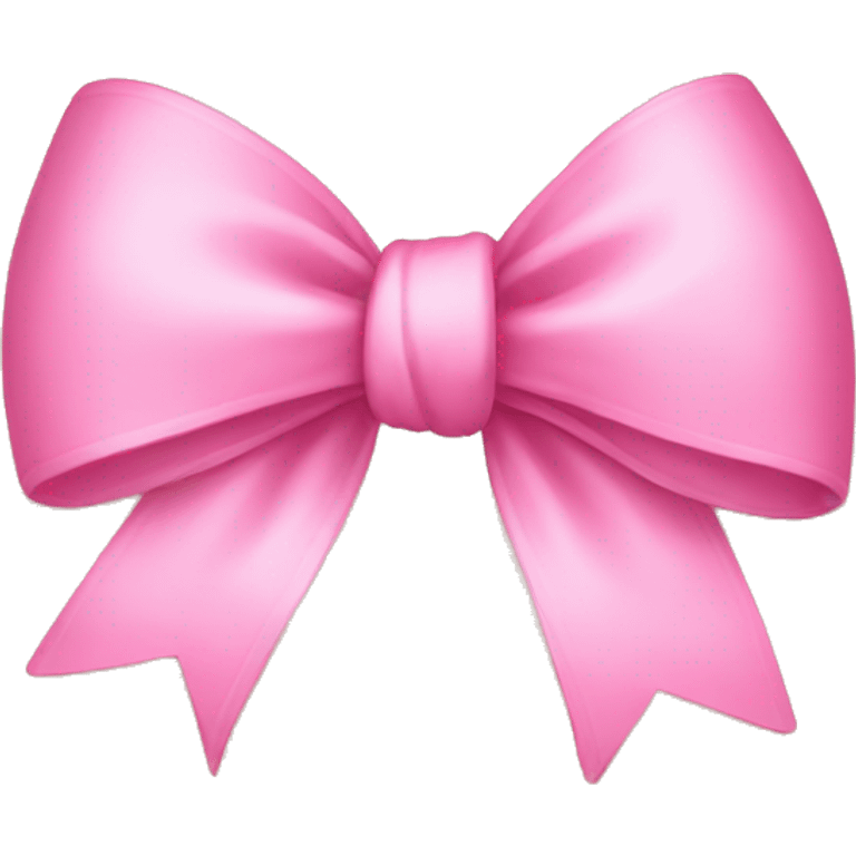 Pretty pink bow emoji