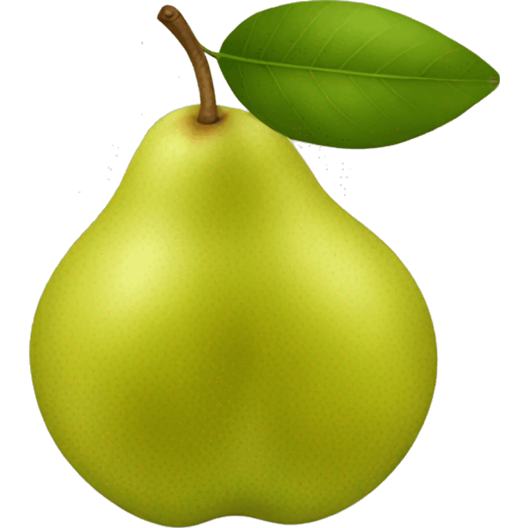 asian pear emoji