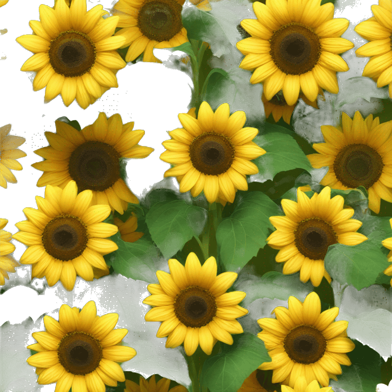 Aesthetic sunflower  emoji