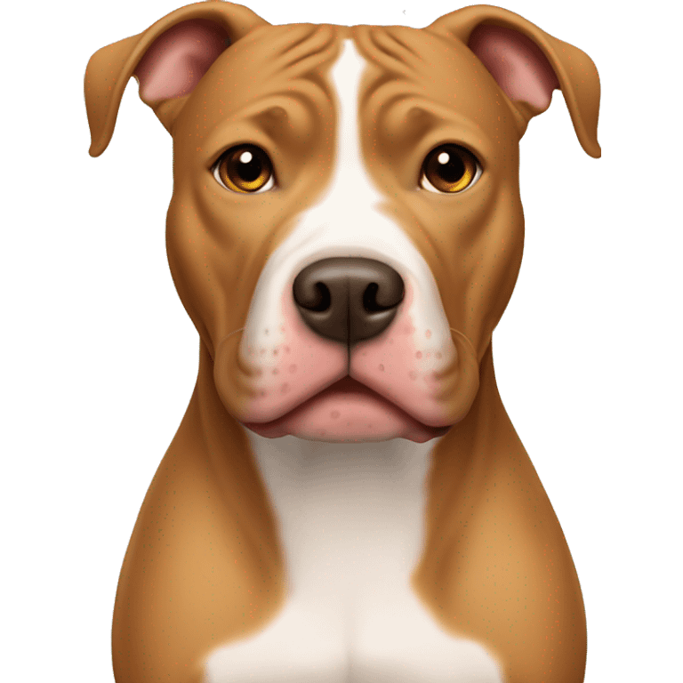 Tan pitbull emoji