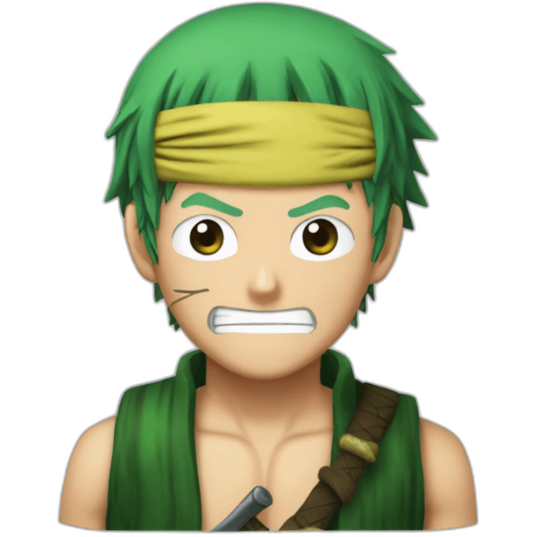 Roronoa Zoro one Piece emoji