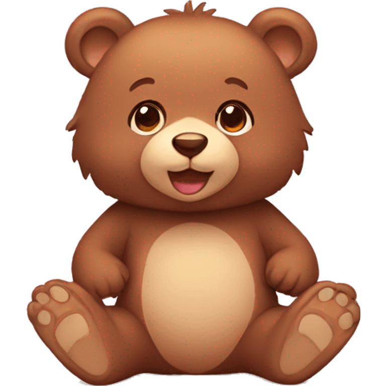 baby bear emoji