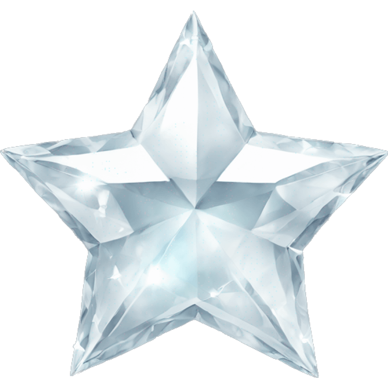 white diamond star emoji