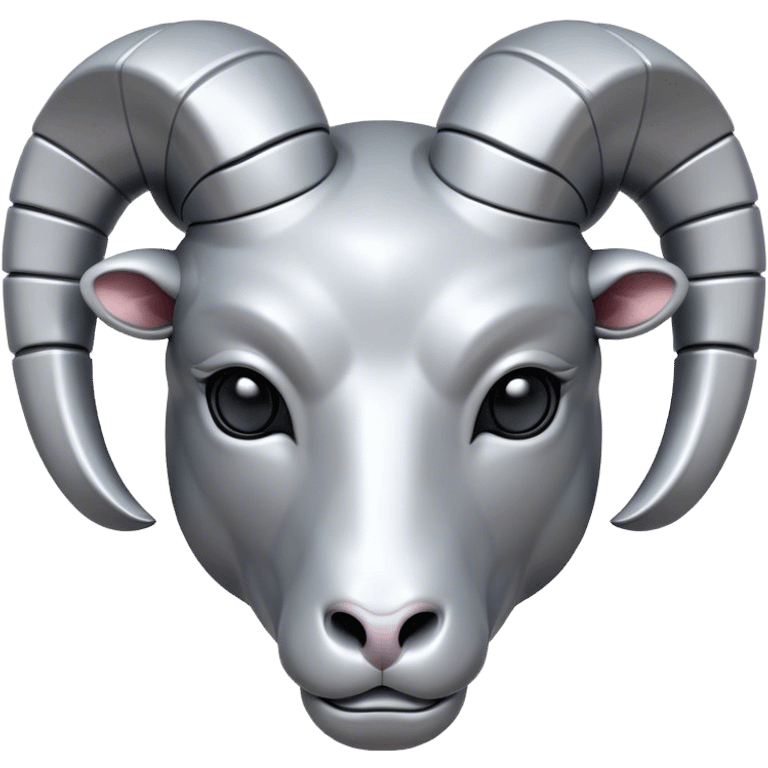 Futuristic Ram(Goat) head  emoji