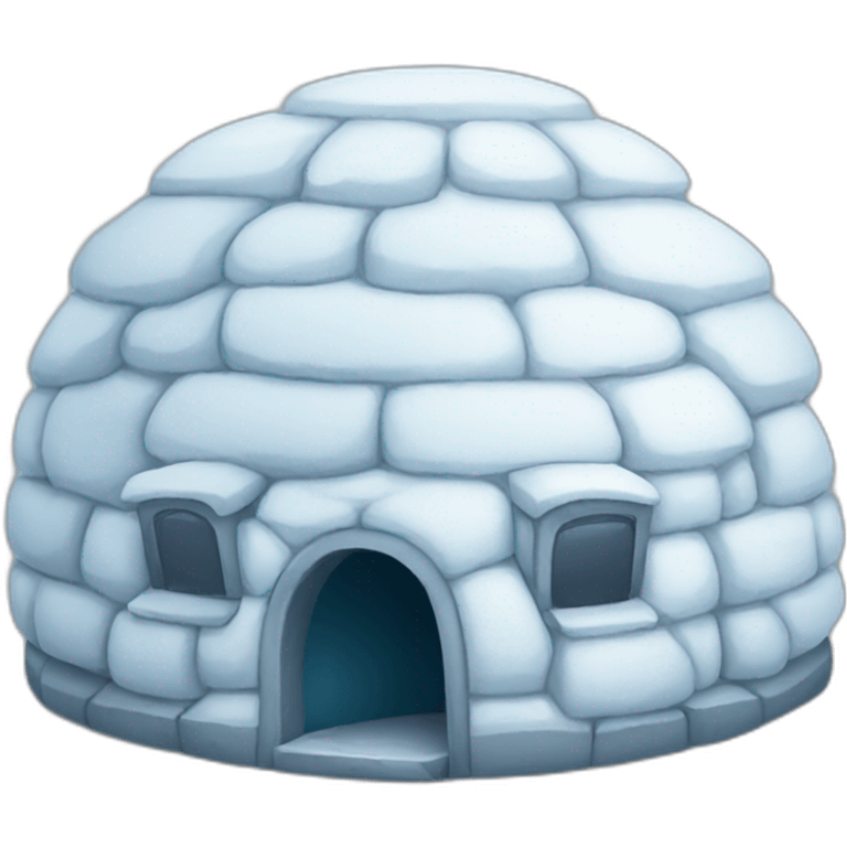 igloo sad face emoji