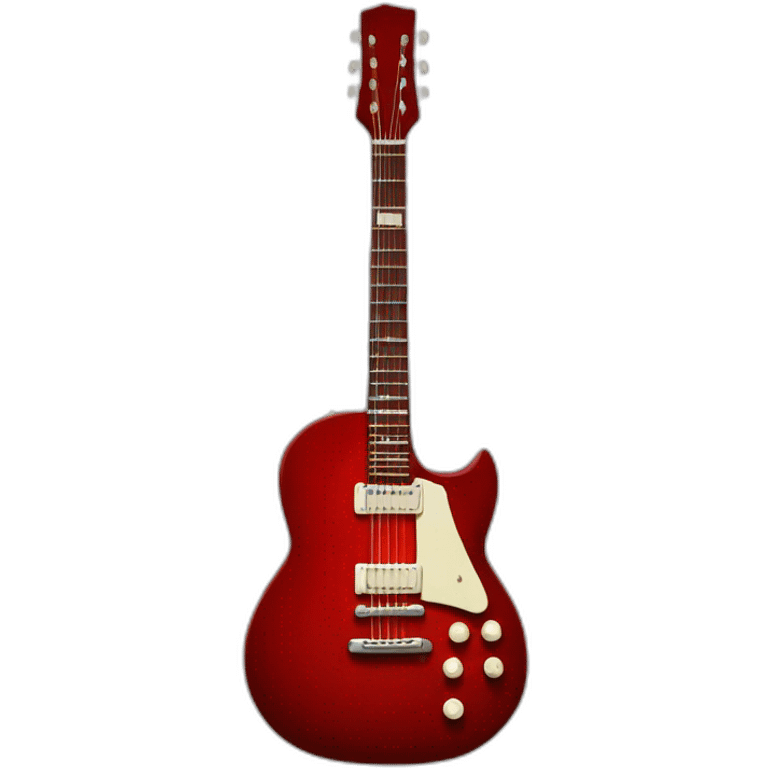 red guitar v emoji