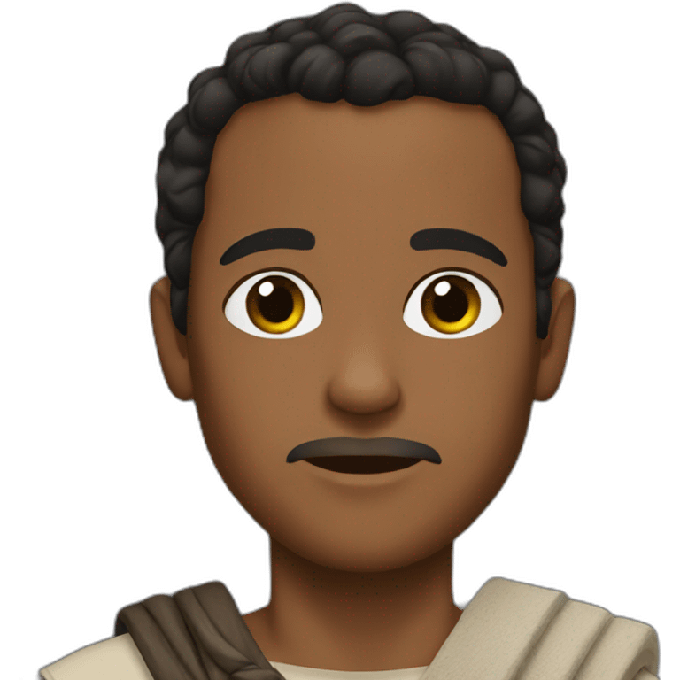 Rey negro emoji