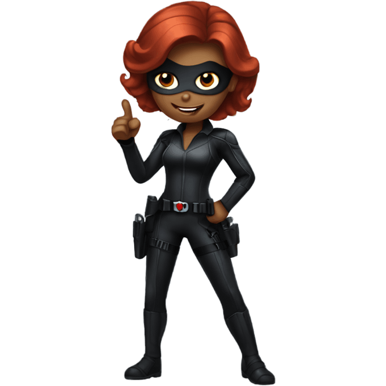 Black Widow thumbs up  emoji