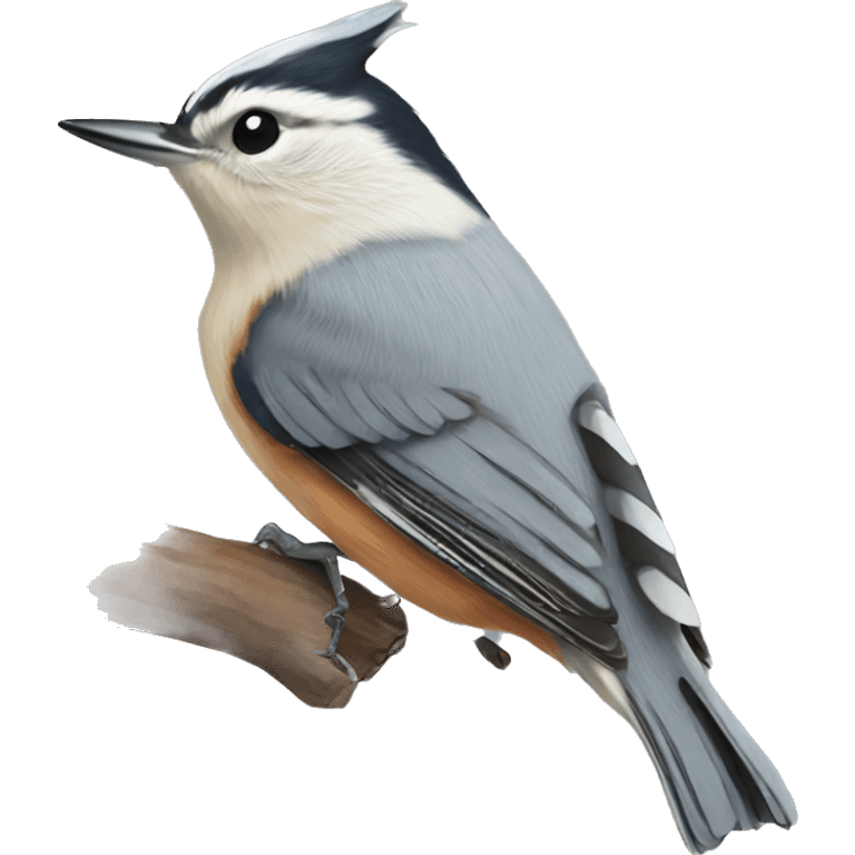 white-breasted nuthatch emoji