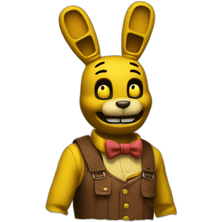 Spring bonnie emoji