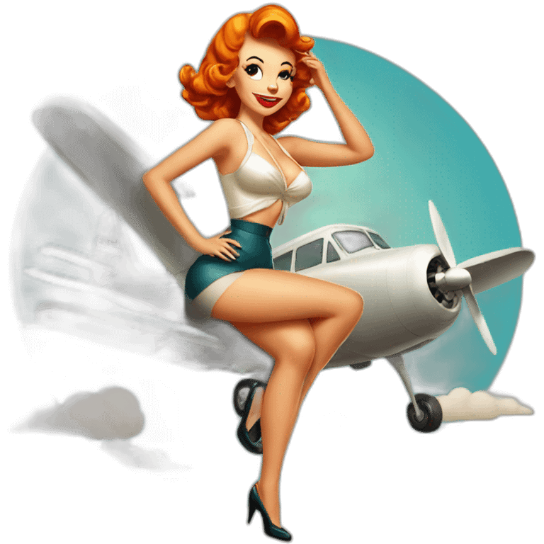 pin up avion emoji