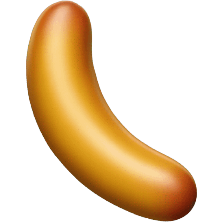 Yellow sausage  emoji