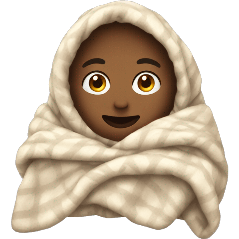 Warm blanket emoji