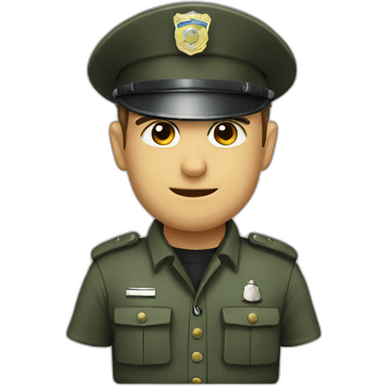 policial militar emoji