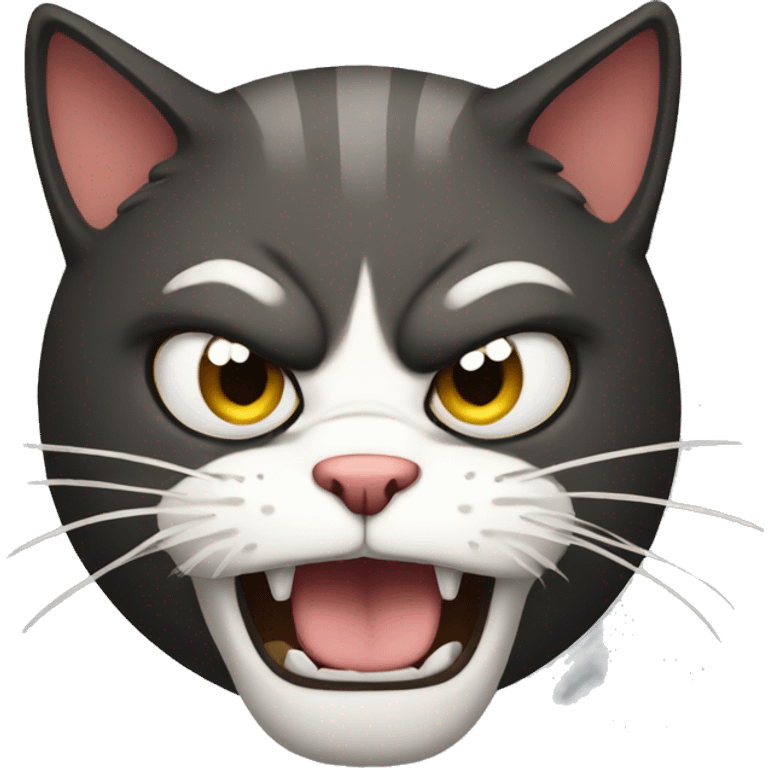 Angry cat  emoji