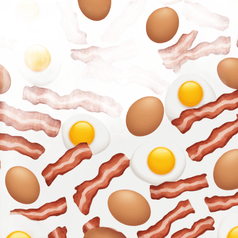 eggs and bacon emoji