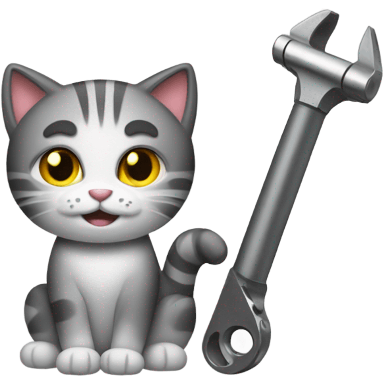 Torque wrench cat emoji