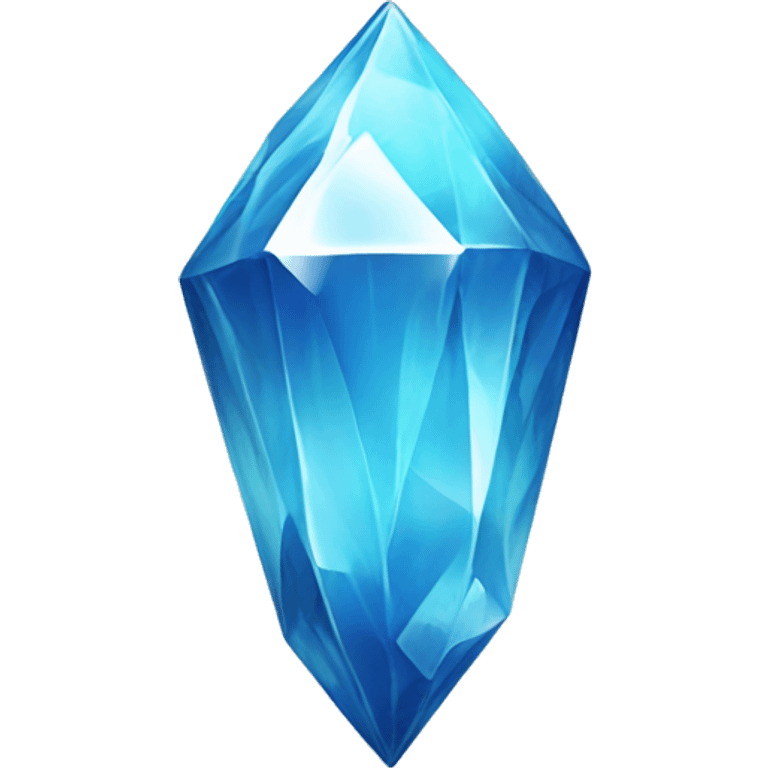 blue crystal emoji