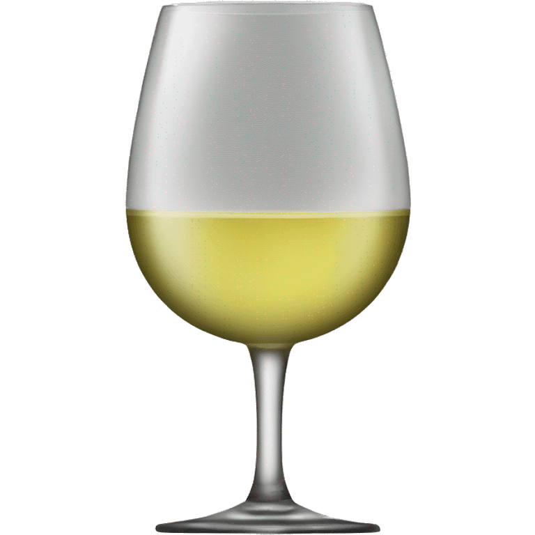 white wine in a glass emoji