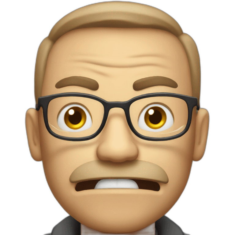 Very very very angry physics teacher emoji