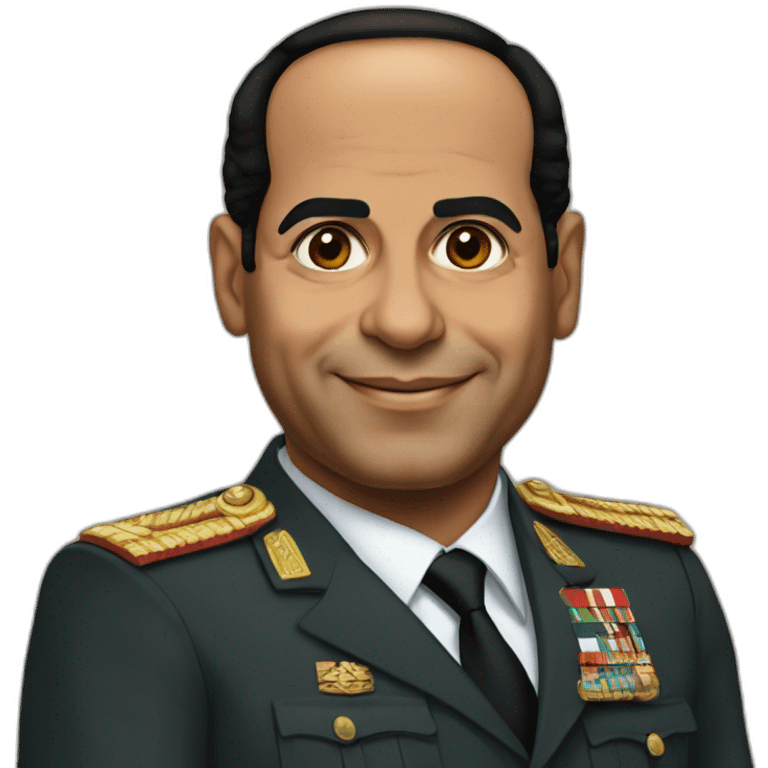 Abdel Fattah El sisi emoji