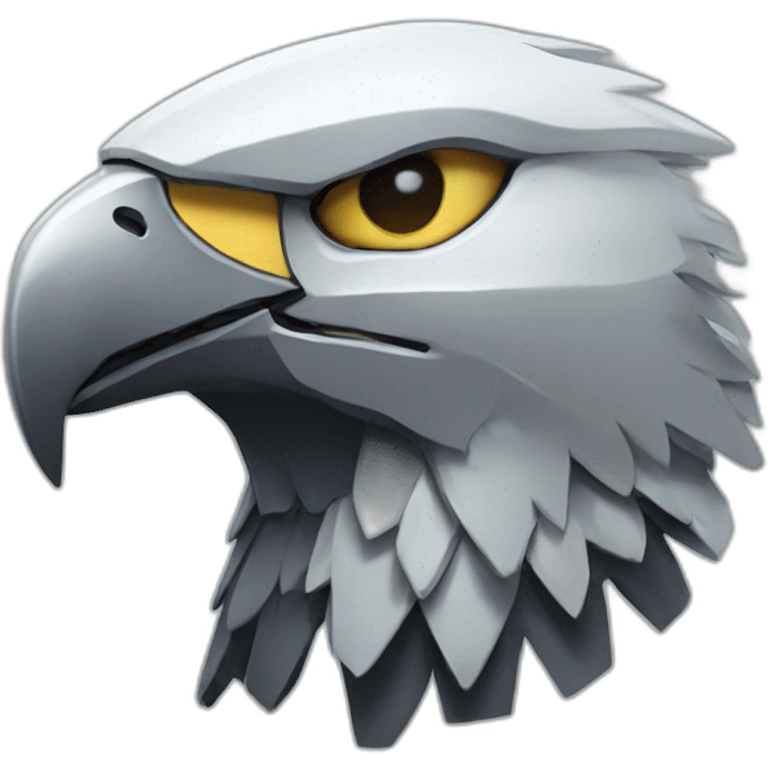 mecha eagle head emoji