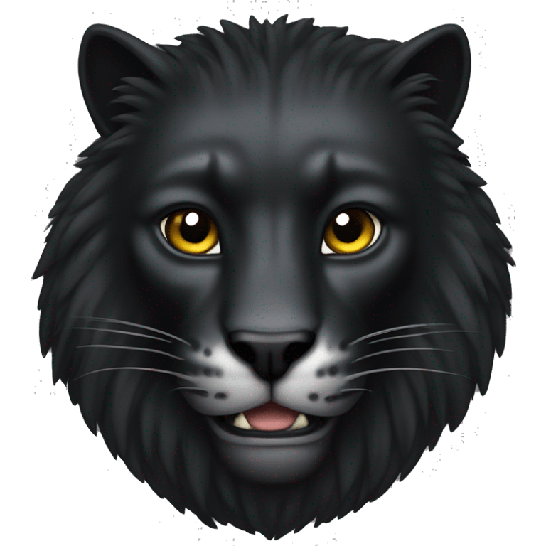 Animal pantera negra emoji