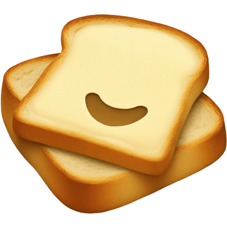 Buttered toast emoji