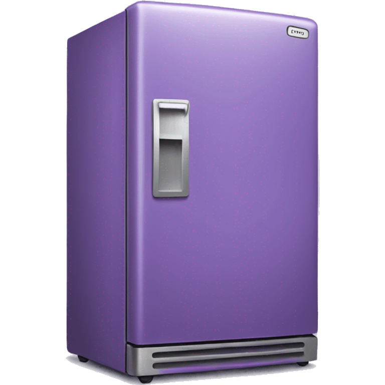 purple refrigerator  emoji