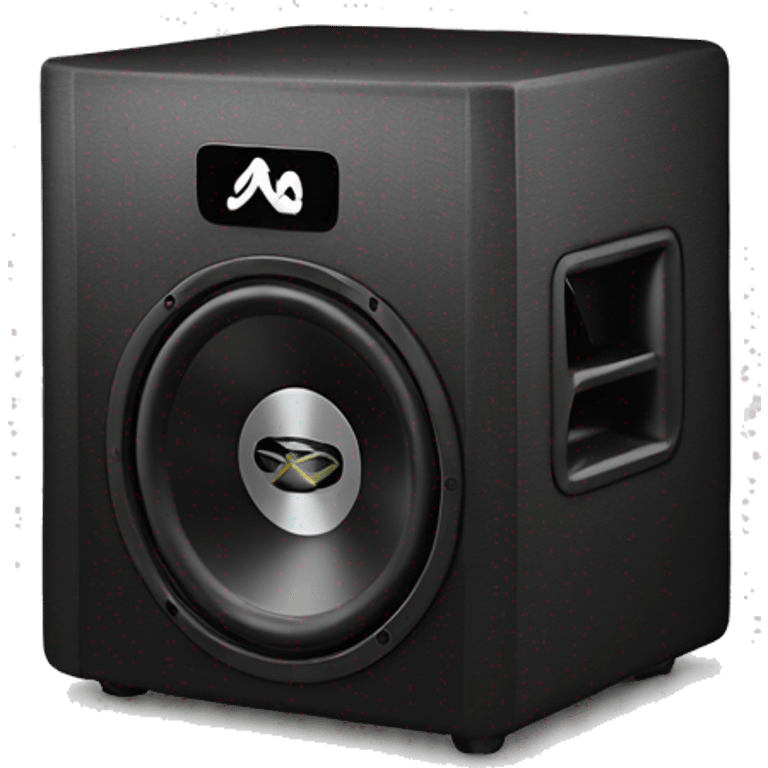 JL audio subwoofer with bow emoji