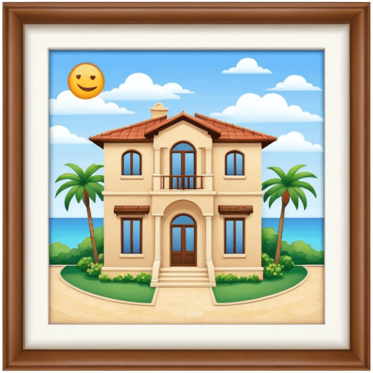 two-bedroom villa emoji