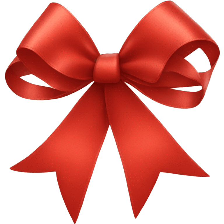 red ribbon bow emoji