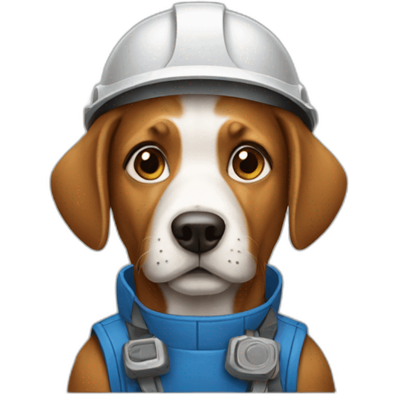 dog engineer emoji