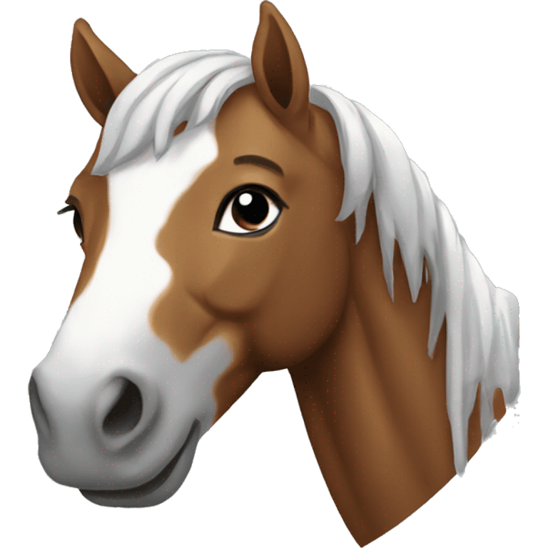 horse rains emoji