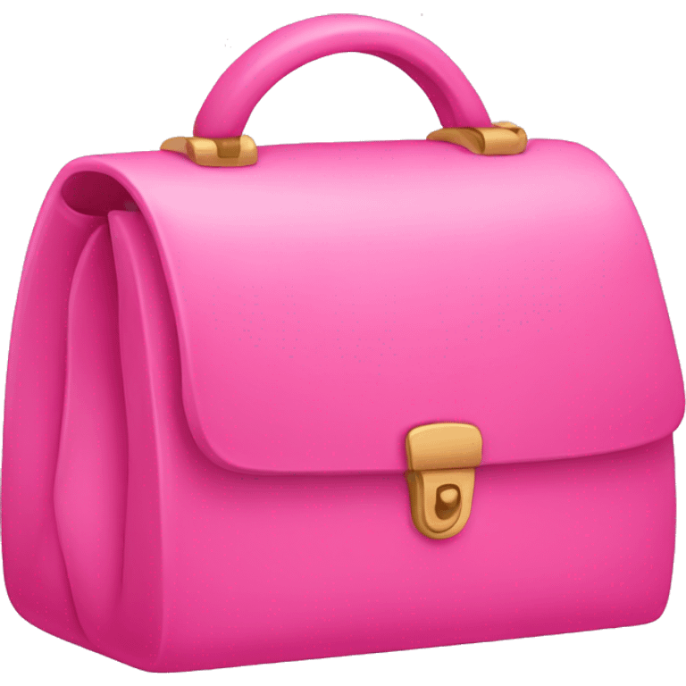 Pink bag emoji