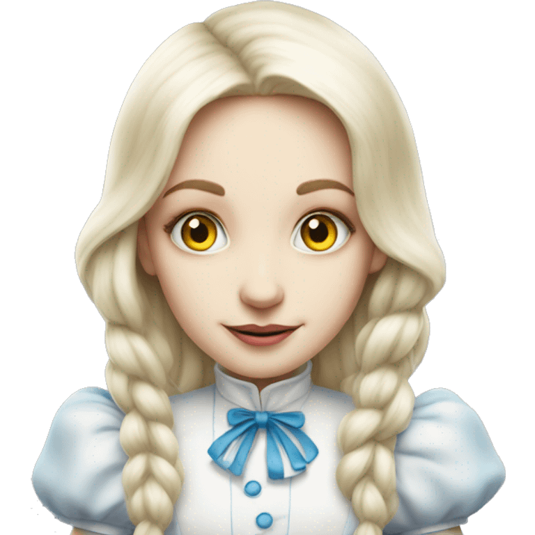 alice in wonderland white ra emoji