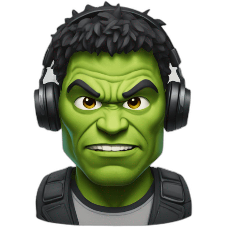 Dj hulk emoji