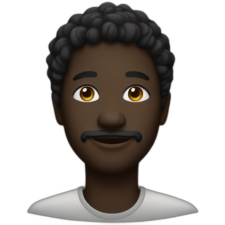 black face artist emoji