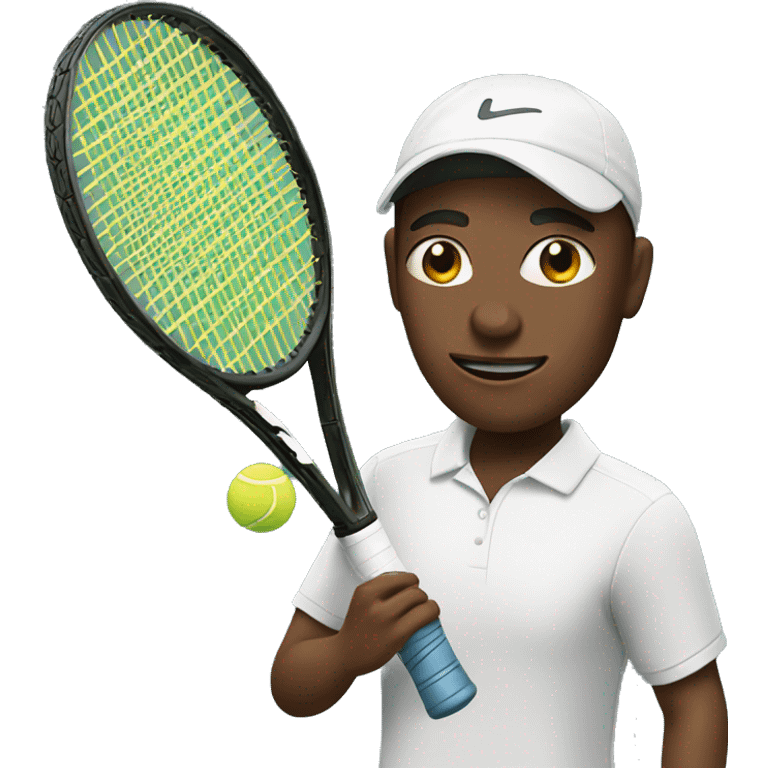 Tennis player emoji